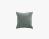 Square Throw Pillow 18 - Plush Velvet - Moonstone