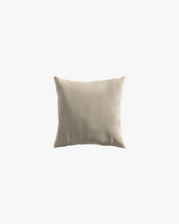 Square Throw Pillow 18 - Plush Velvet - Warm Taupe