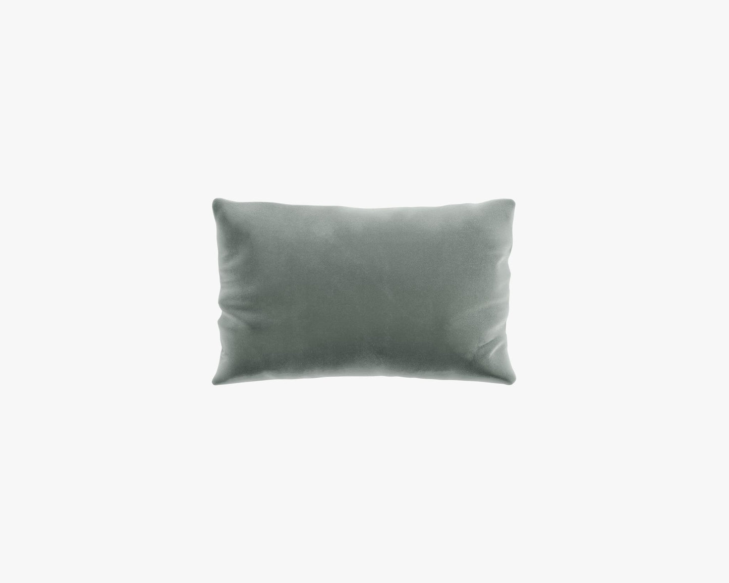 Rectangular Throw Pillow - Plush Velvet - Moonstone