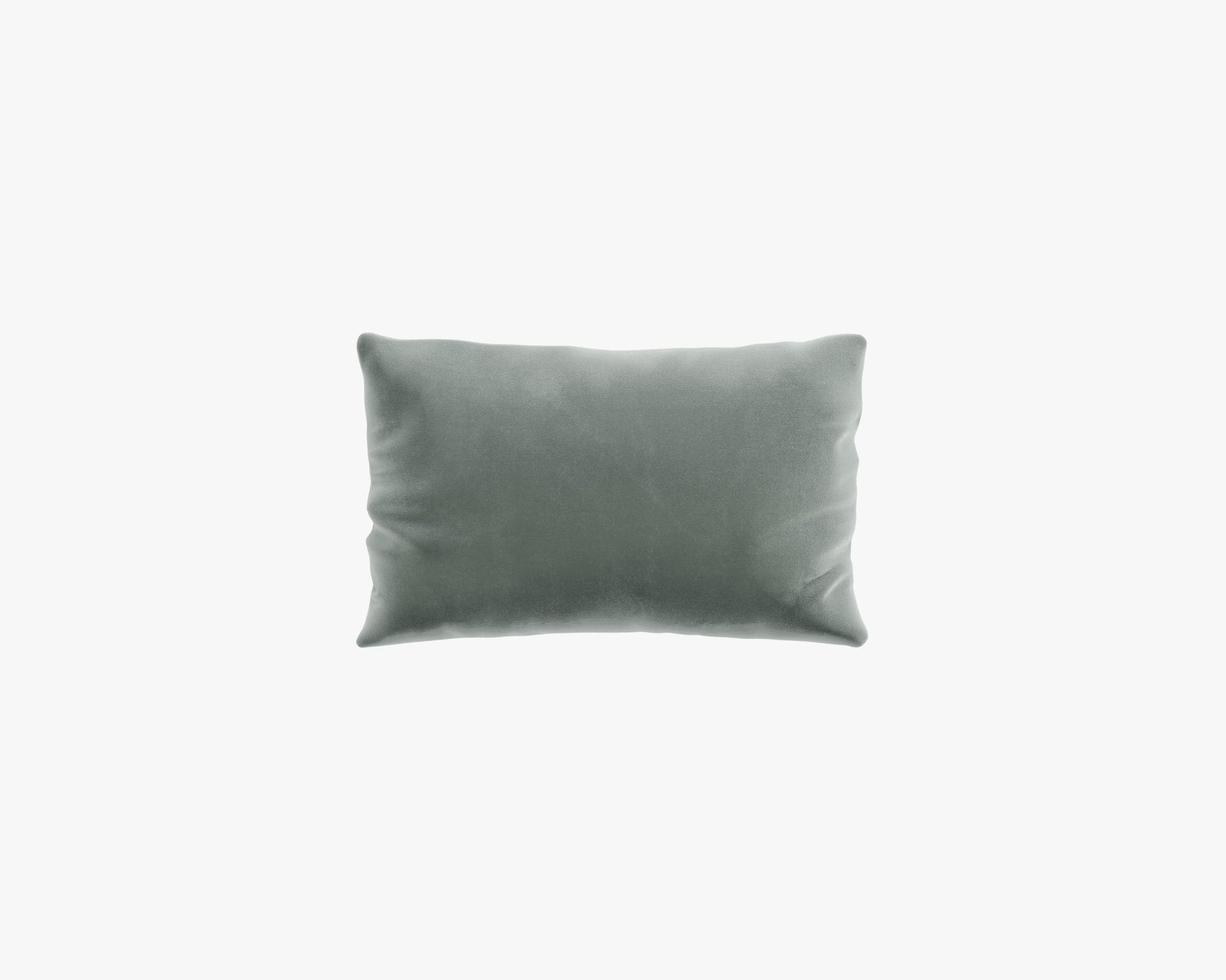 Rectangular Throw Pillow - Plush Velvet - Moonstone