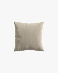 Large Throw Pillow - Plush Velvet - Warm Taupe