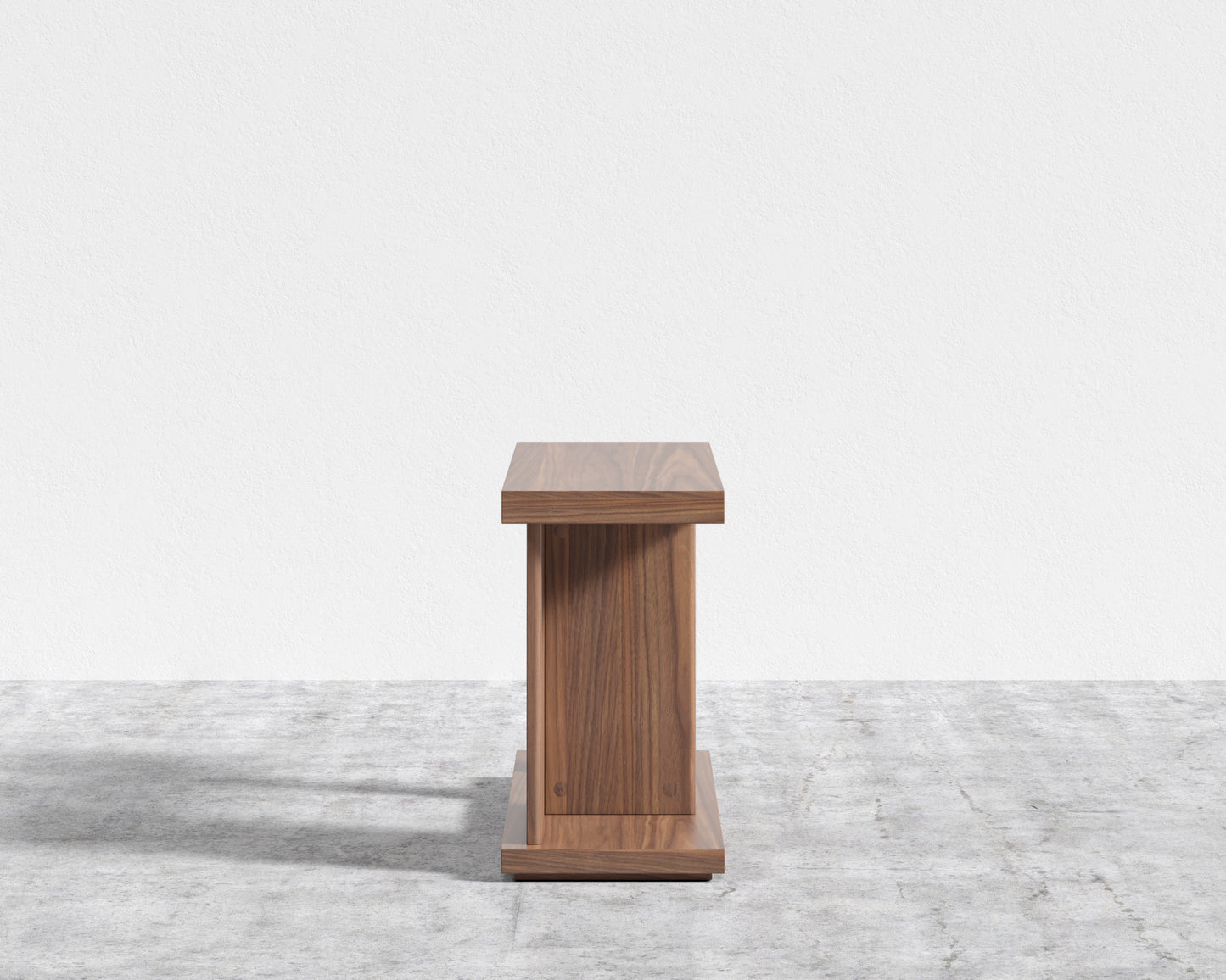 Kaye Modular End Table - Walnut