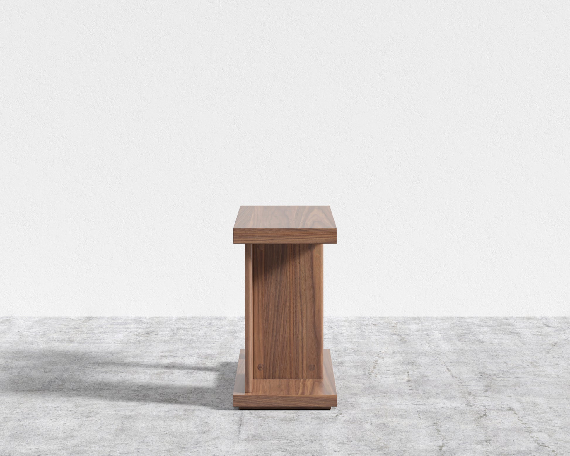 Kaye Modular End Table - Walnut