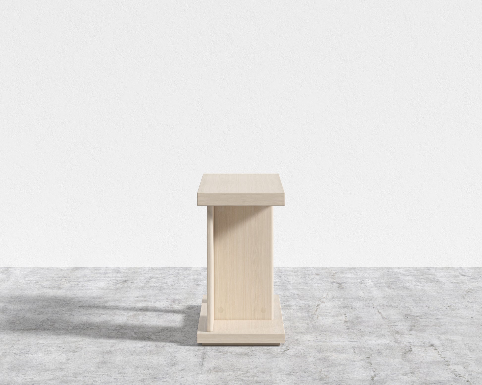 Kaye Modular End Table - Washed Natural Oak