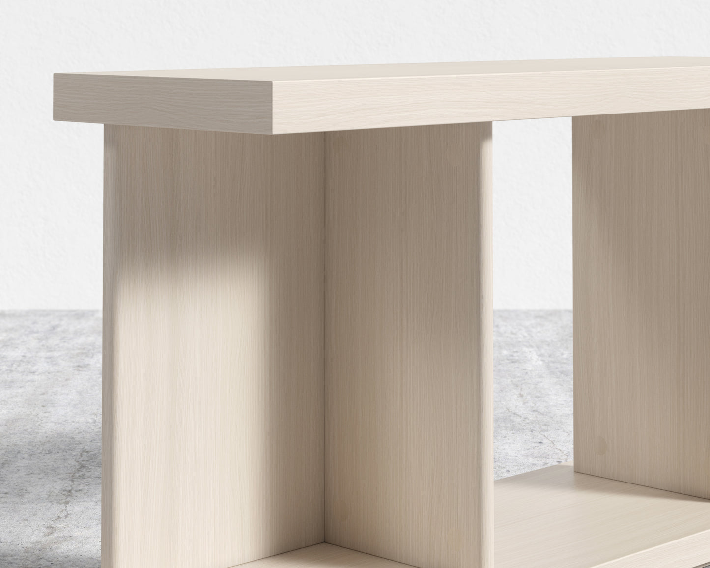 Kaye Modular End Table - Washed Natural Oak