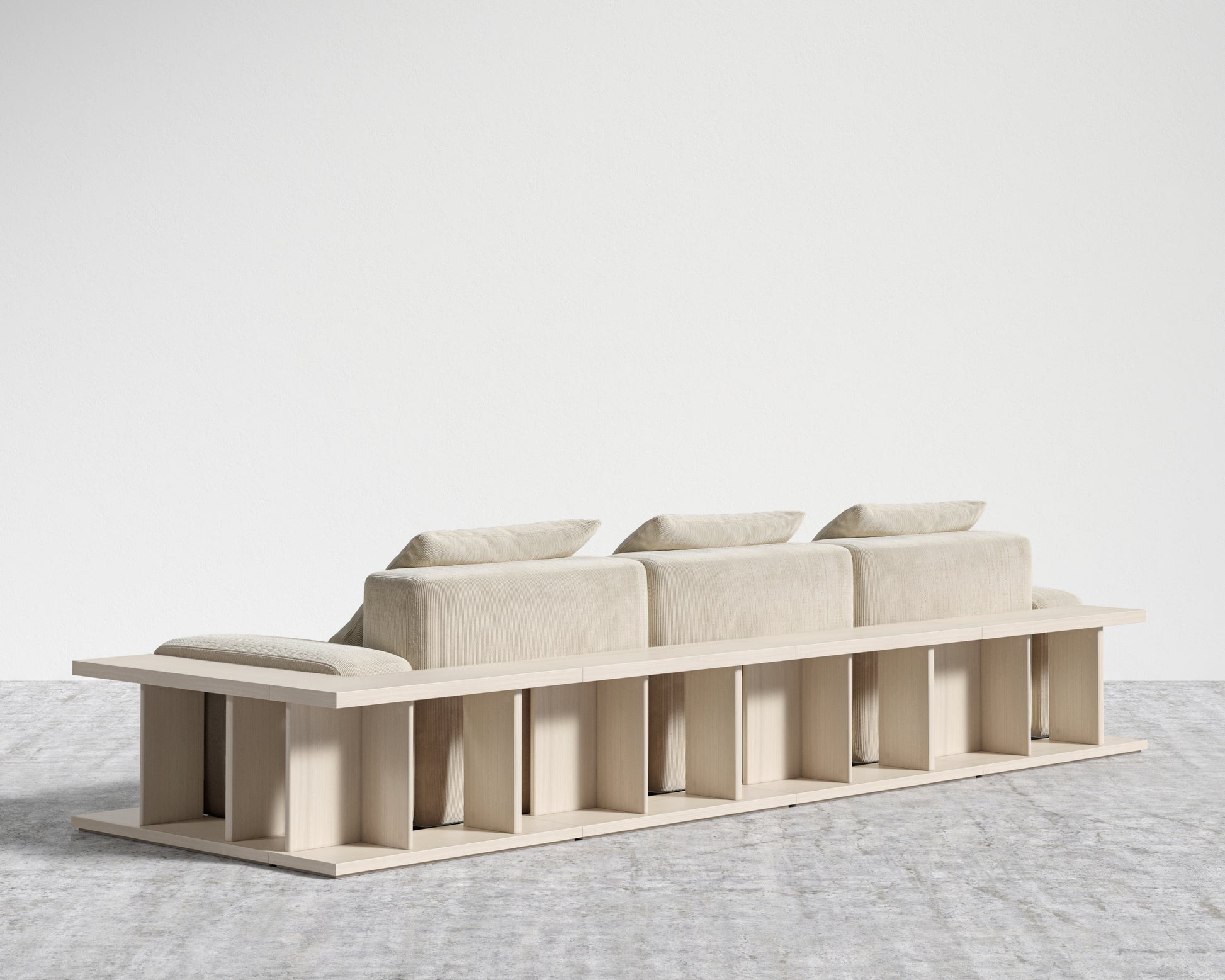 Kaye Modular End Table - Washed Natural Oak