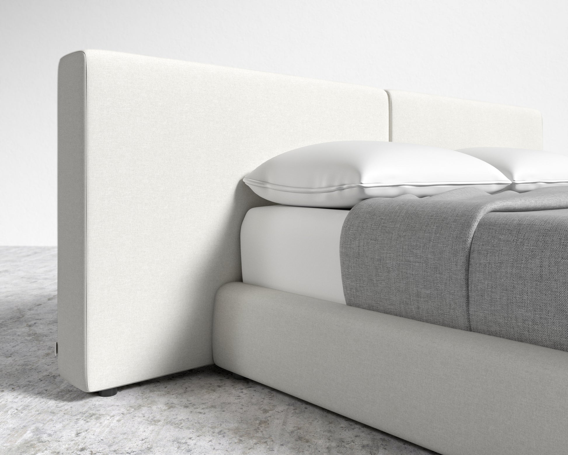 Kaye Bed - King - Modern Felt- Alesund