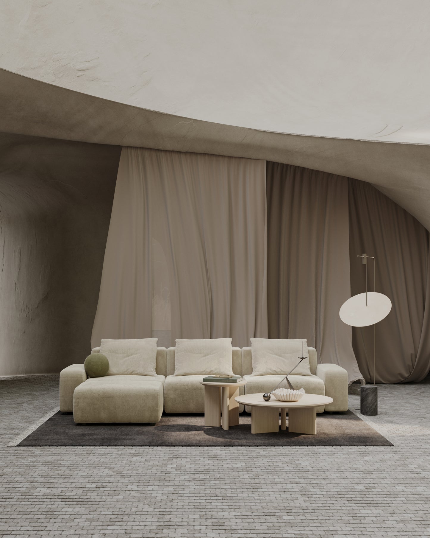 Kaye Sectional Sofa S