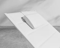 Linnea Outdoor Lounger - White