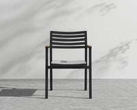 Linnea Dining Chair - Black Frame, Encino