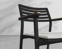 Linnea Dining Chair - Black Frame, Palisades
