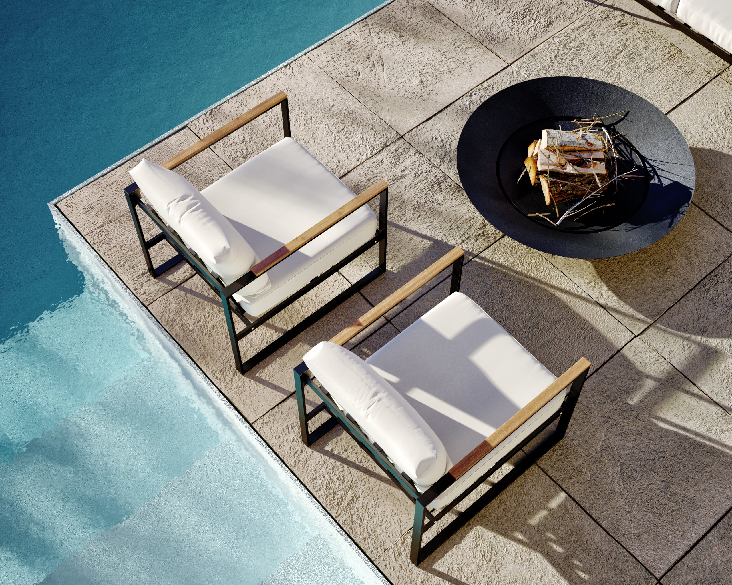 Louis Outdoor Armchair