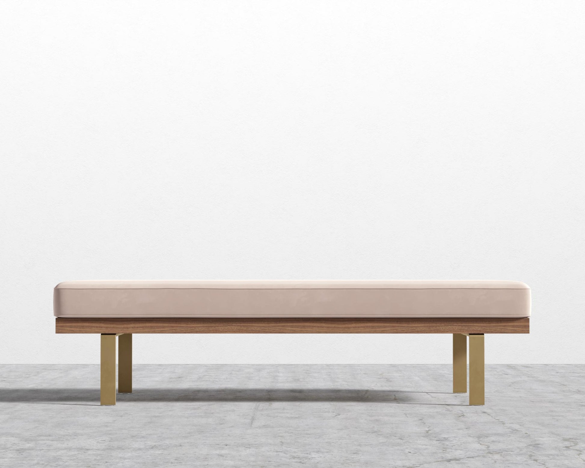 Maria Bench - Signature Plush Velvet - Blush