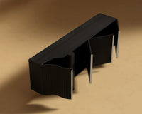 Magnus Entry Way Console - Black Oak