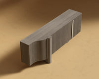 Magnus Entry Way Console - Gray Oak