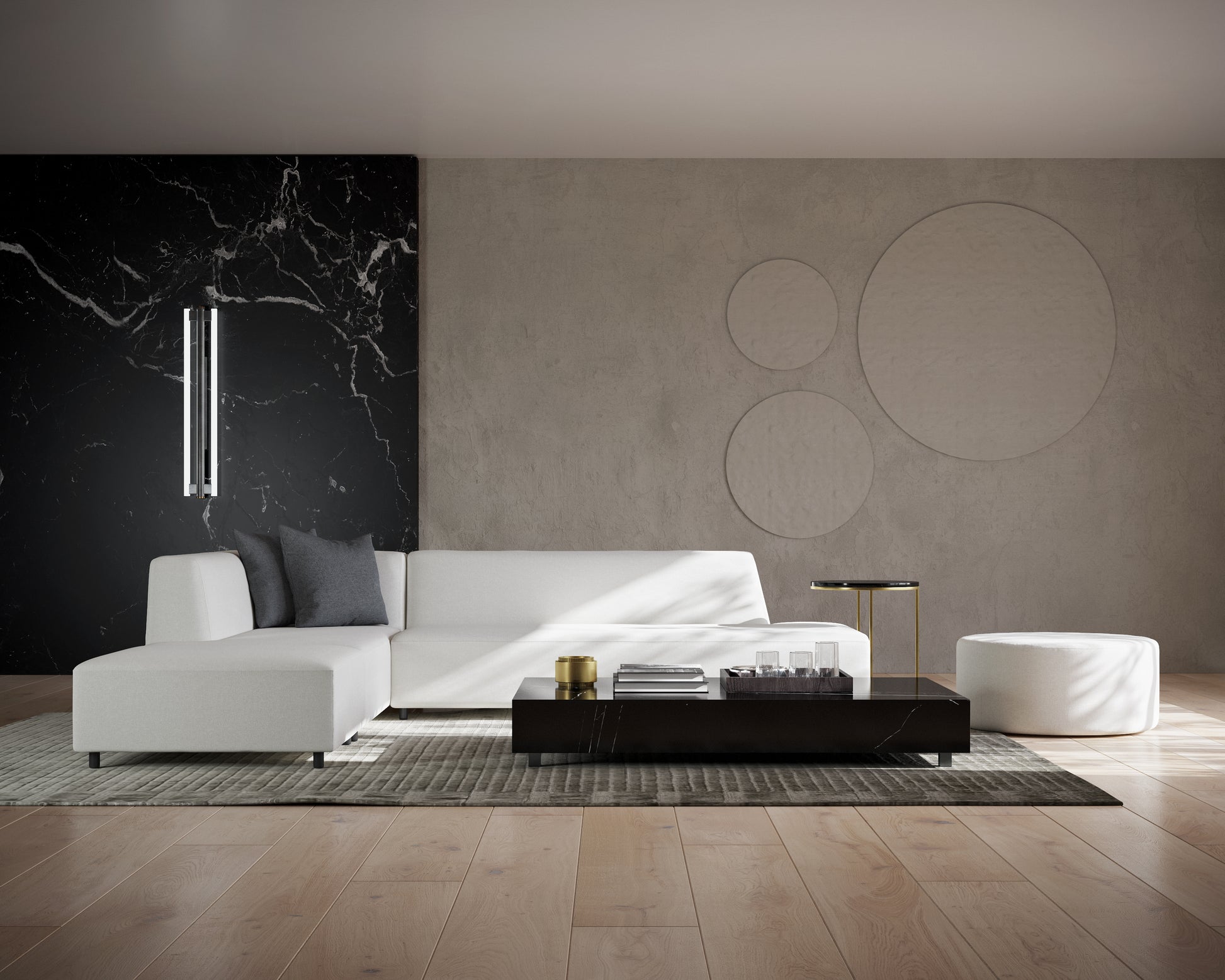 Liza Coffee Table featuring Mika Modular
