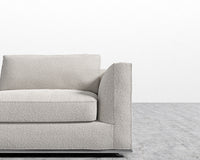 Milo 1-Seater Right - Chatou Boucle - Pearl