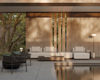 Nobi Outdoor Sectional Sofa - Palisades - Black