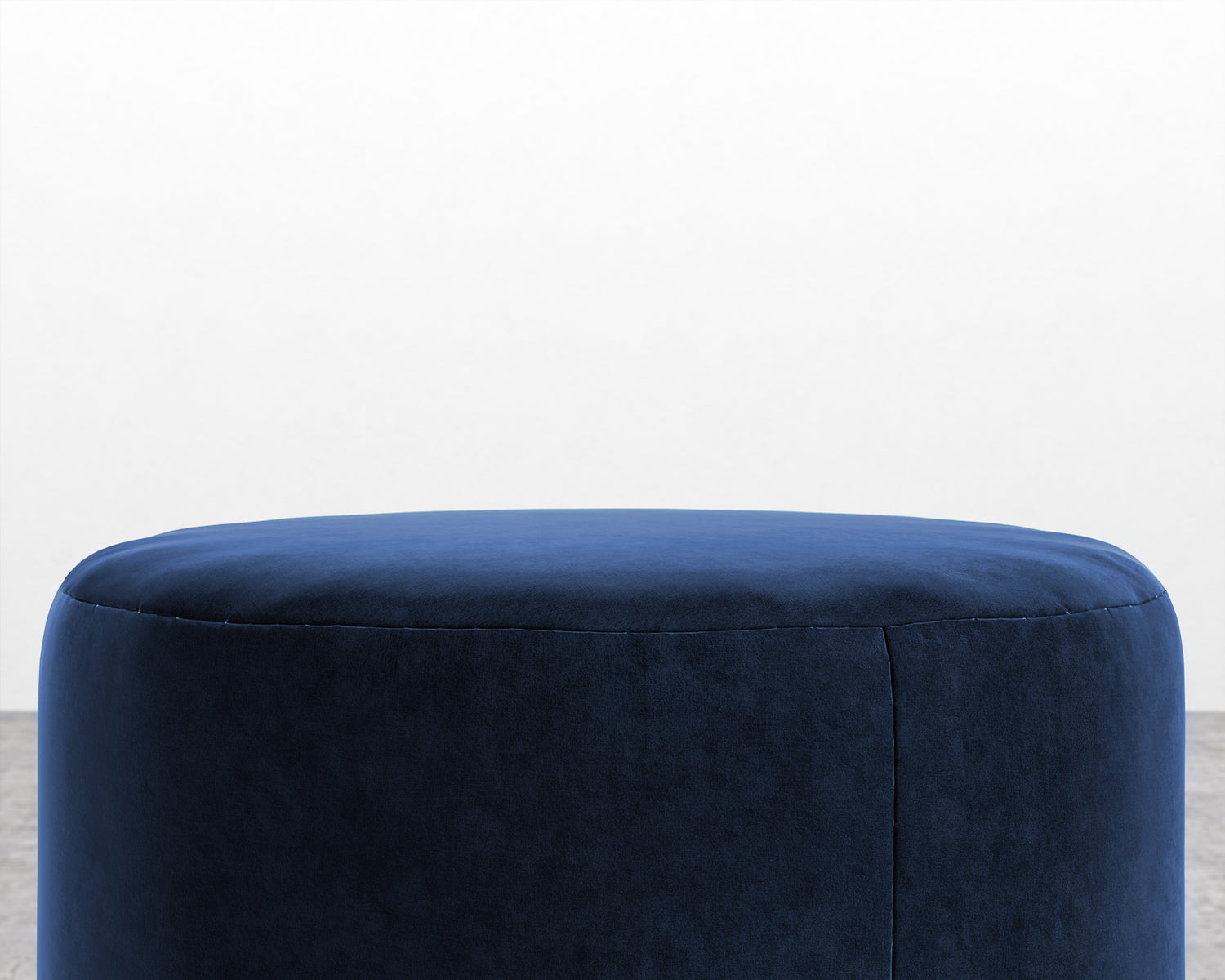Nova Pouf - Plush Velvet - Cobalt