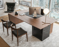 Gia Office Scene featuring Elbow chairs and Andor Chair