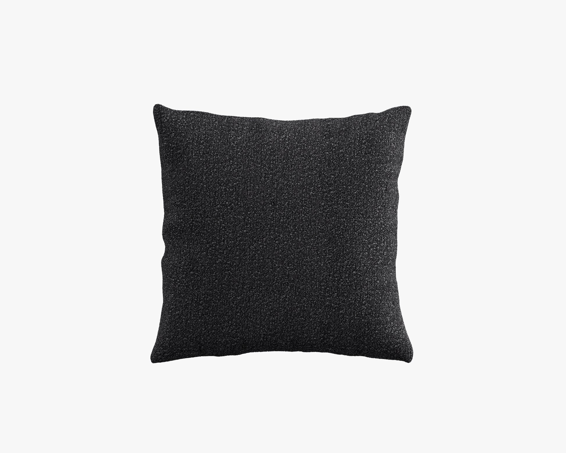 Large Throw Pillow - Chatou Boucle - Caviar
