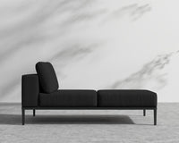 Francis Chaise Right - Arcadia - Black Frame