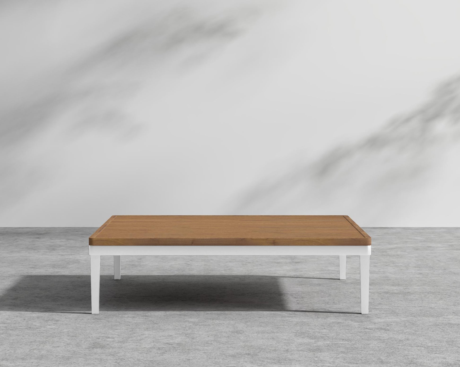 Francis End Table - White