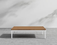 Francis End Table - White