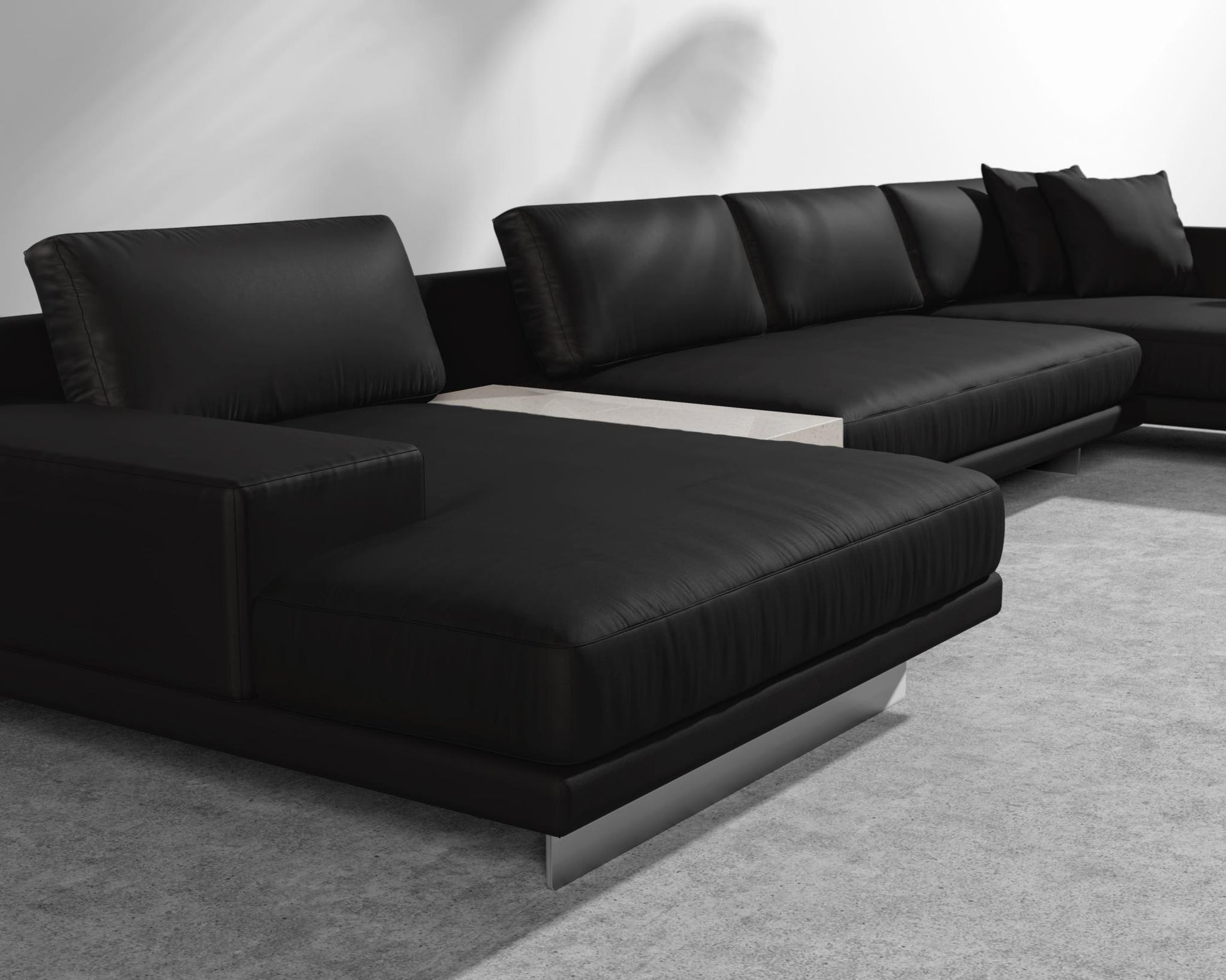 Dresden Outdoor Modular Sectional - Arcadia - White Terrazzo