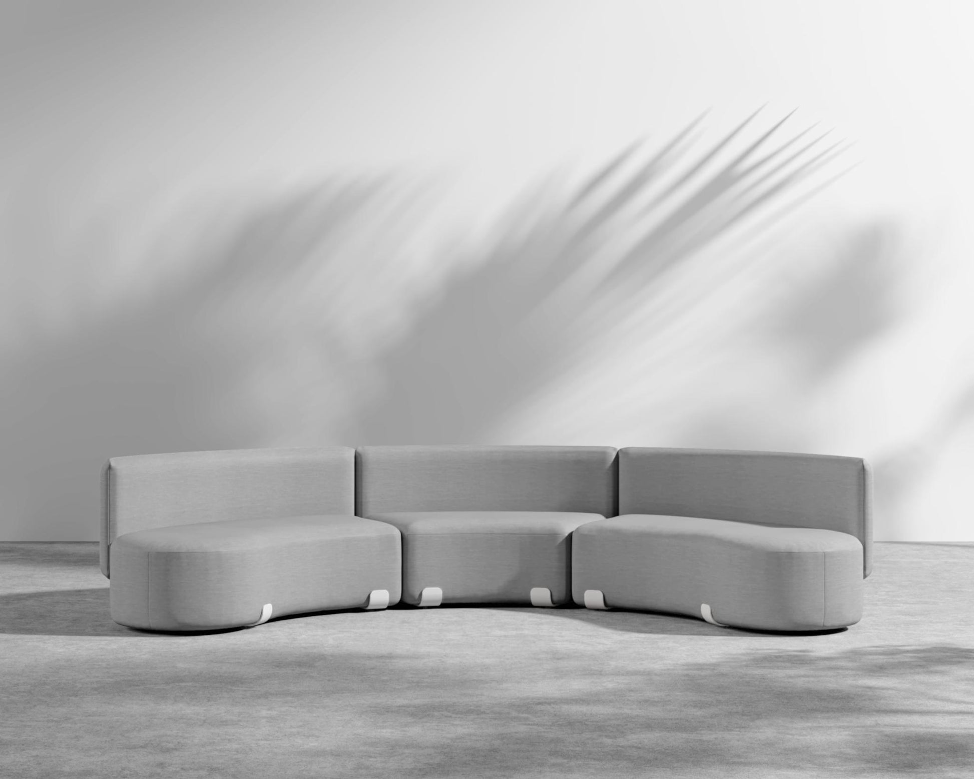 Tano Outdoor Modular Sectional - Encino - White