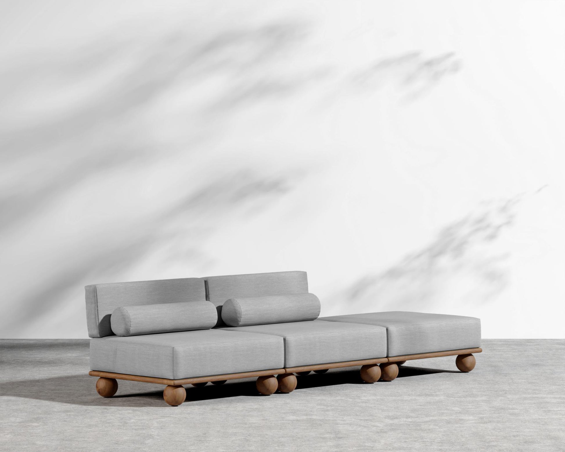 Bali Outdoor Open-End Sofa - Encino