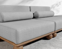 Bali Outdoor Open-End Sofa - Encino