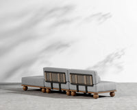 Bali Outdoor Open-End Sofa - Encino