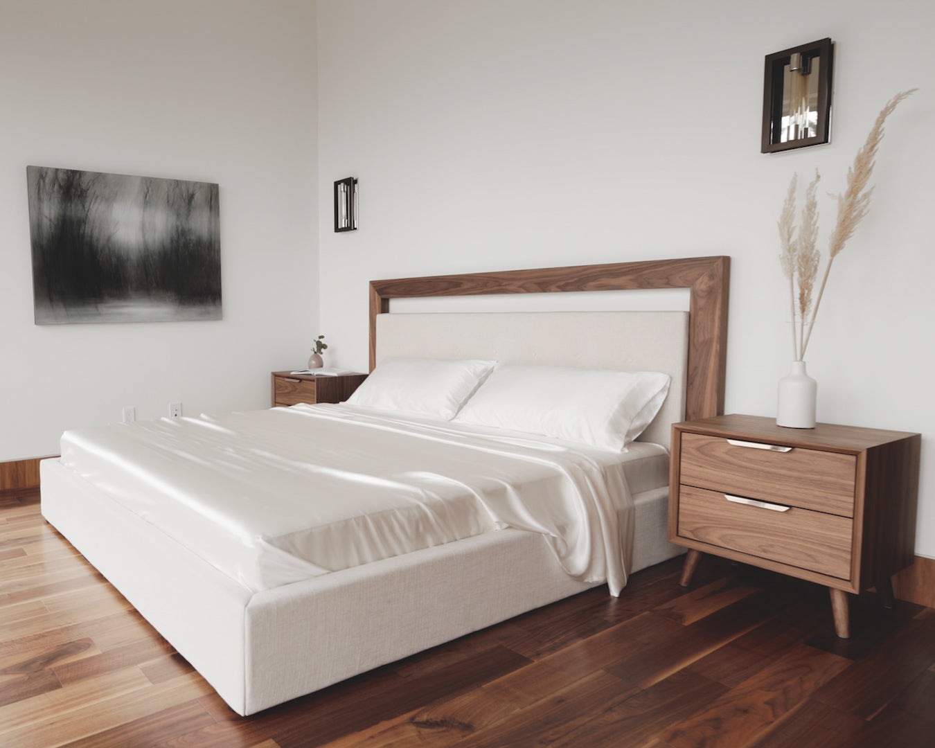 Mulberry Charmeuse Silk Pillowcase - Ivory