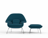 Womb Chair and Ottoman - Twilight 