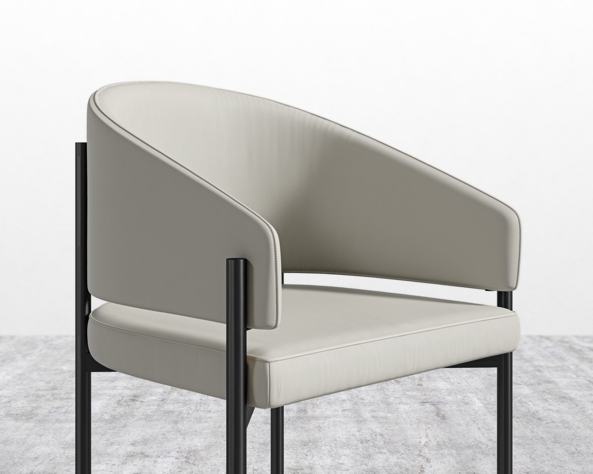 Solana_Dining_Chair_Black_Microfiber_Taupe
