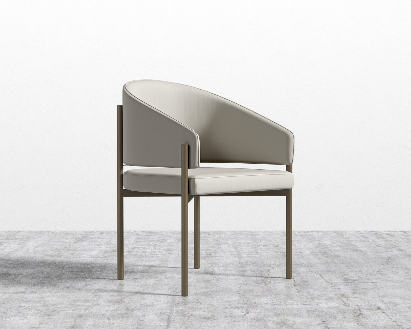 Solana_Dining_Chair_Brass_Microfiber_Taupe