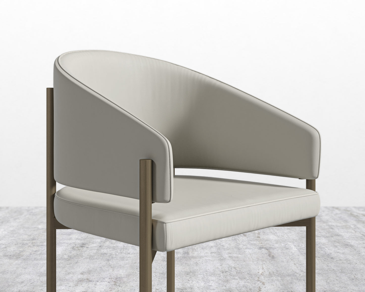 Solana_Dining_Chair_Brass_Microfiber_Taupe