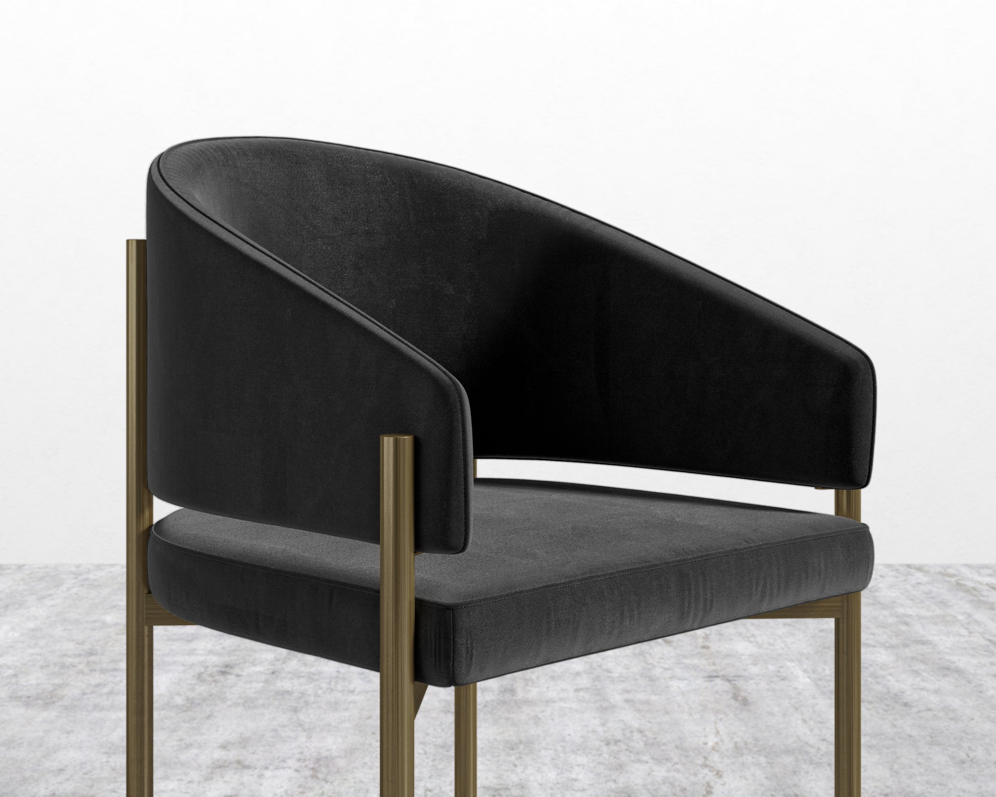 Solana_Dining_Chair_Brass_Plush-Velvet_Black