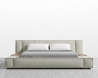 Porter Bed - Plush Weave - Oyster