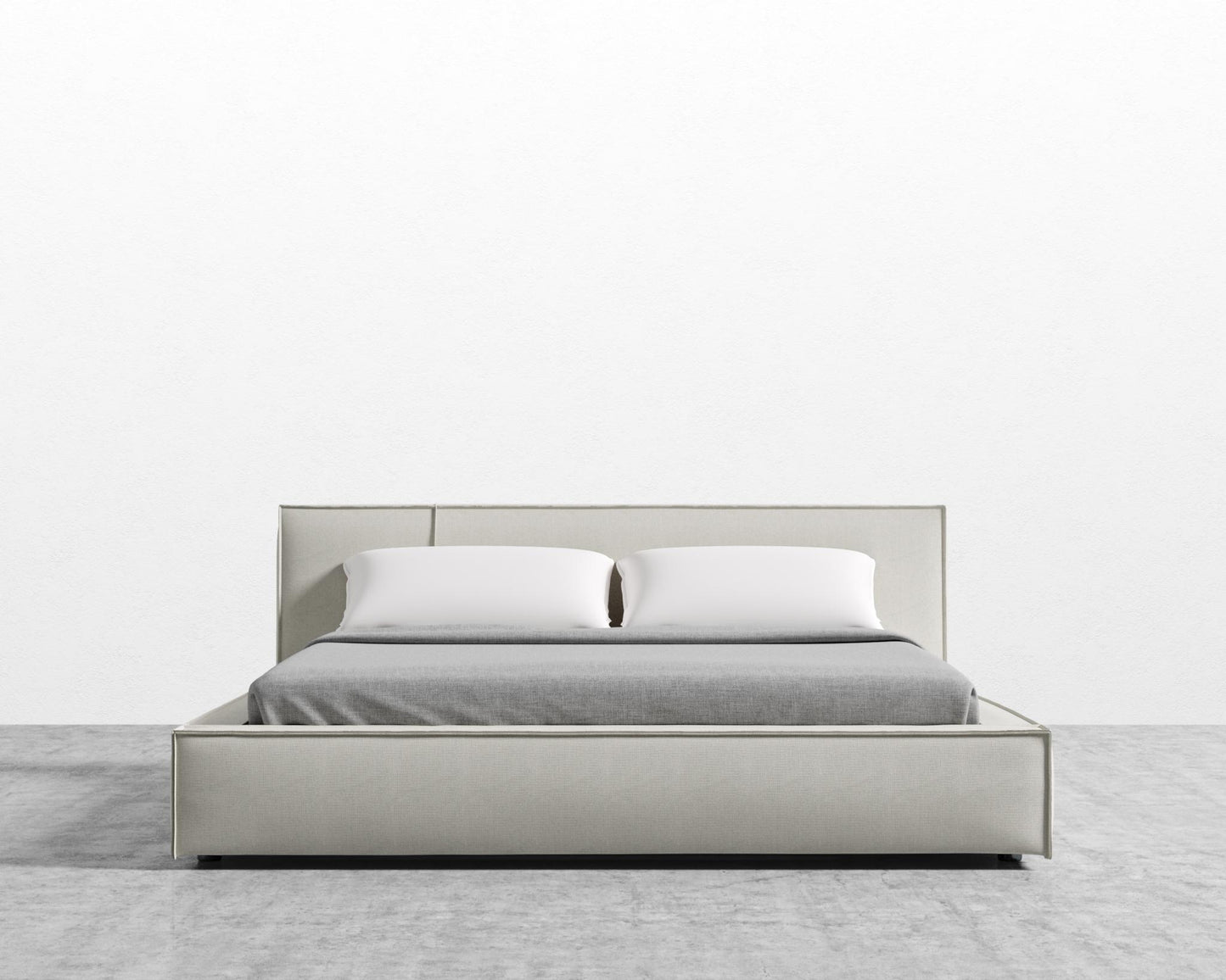Porter Bed - Plush Weave - Oyster