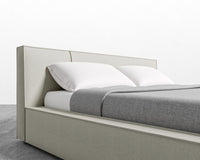 Porter Bed - Plush Weave - Oyster