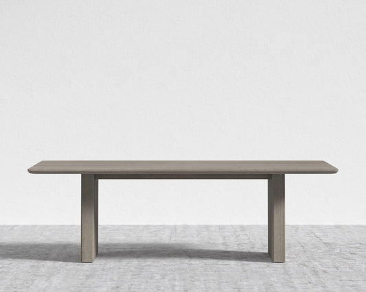 Tiberius Table - 95" | 241cm, Grey Oak
