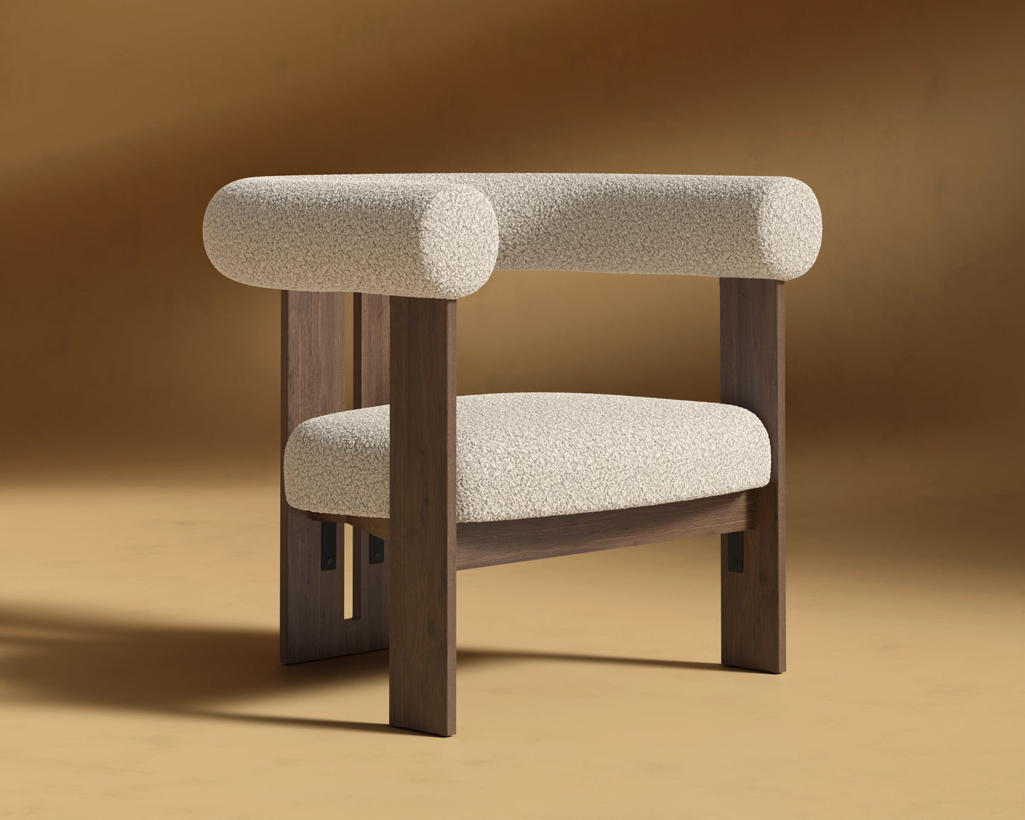 Tola_Lounge_Chair_Shearling_Almond