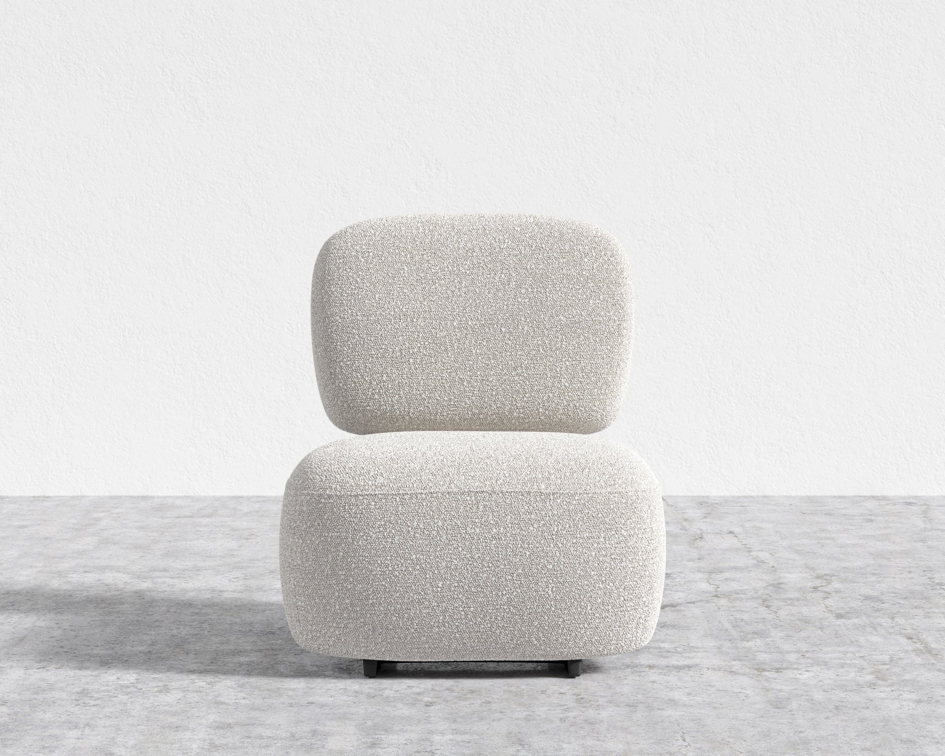 Toro_Lounge_Chair_Chatou Boucle - Pearl