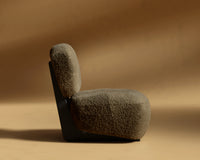 Toro_Lounge_Chair_Shearling - Espresso