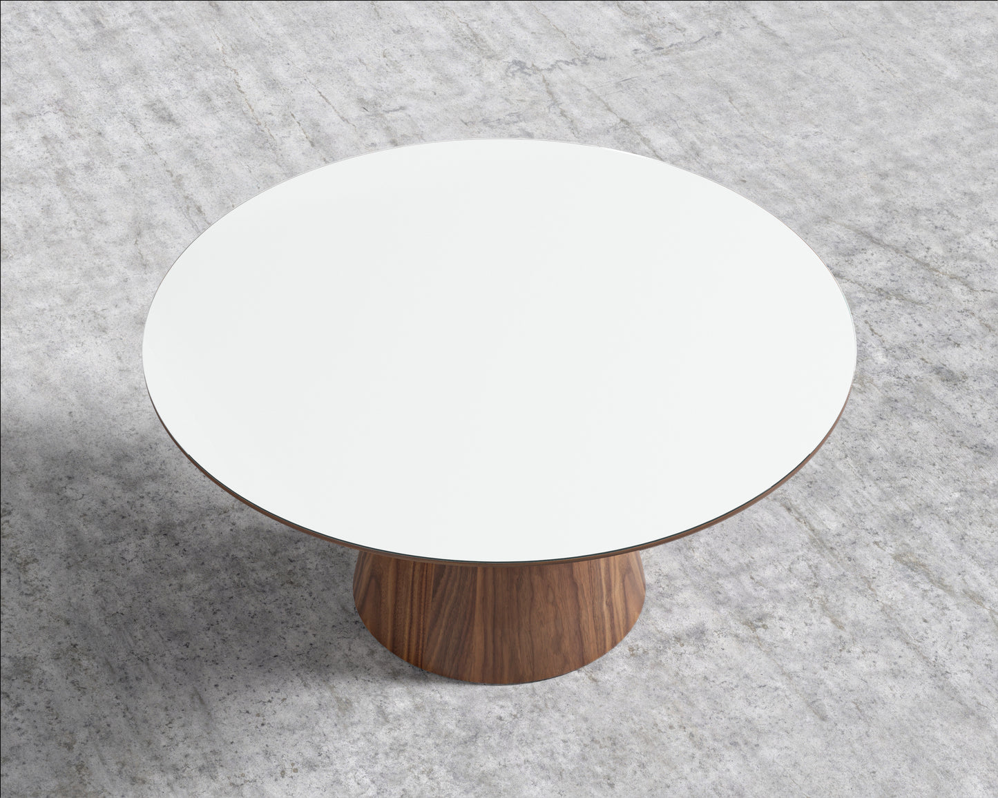 Winston Dining Table - 63in - Glass Top