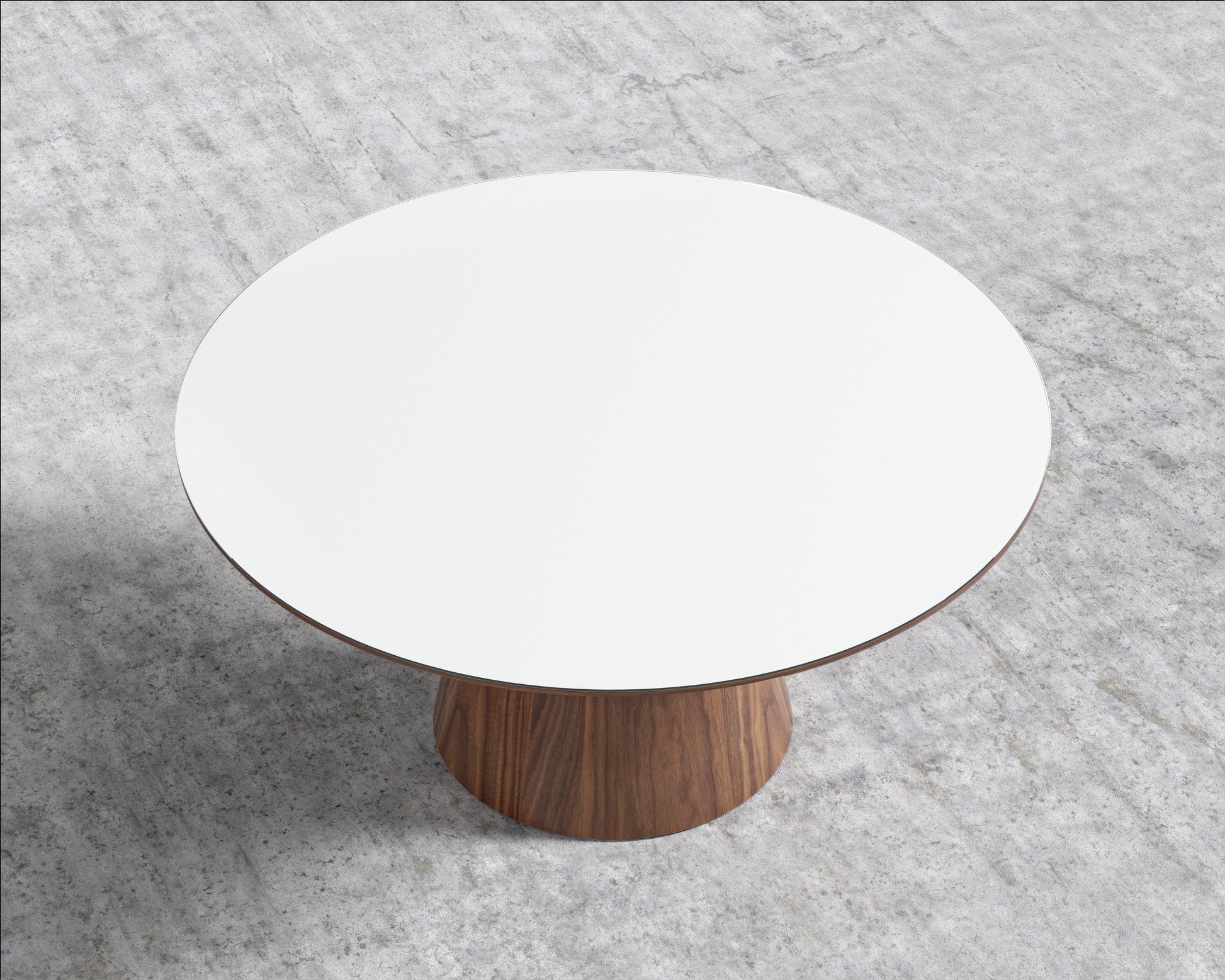 Winston Dining Table - 63in - Glass Top