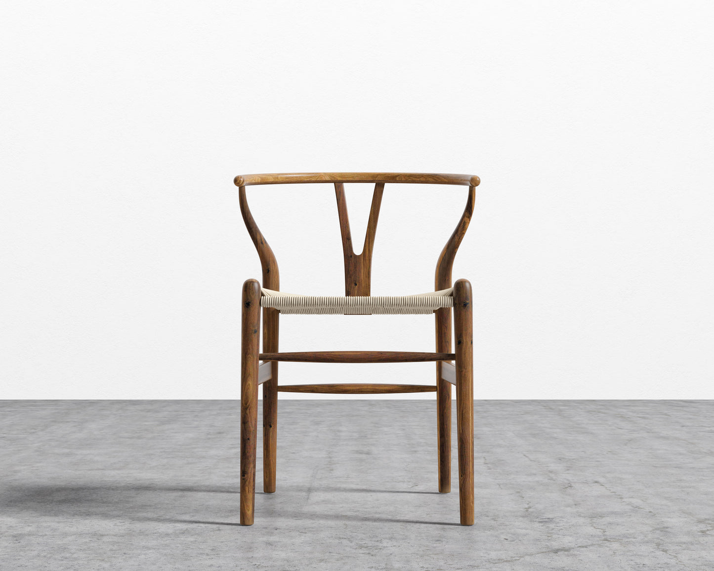 Wishbone Chair - Walnut w/ Natural Seat