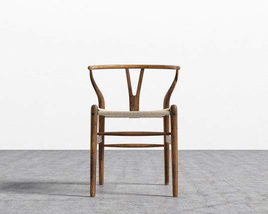 Wishbone Chair - Walnut w/ Natural Seat